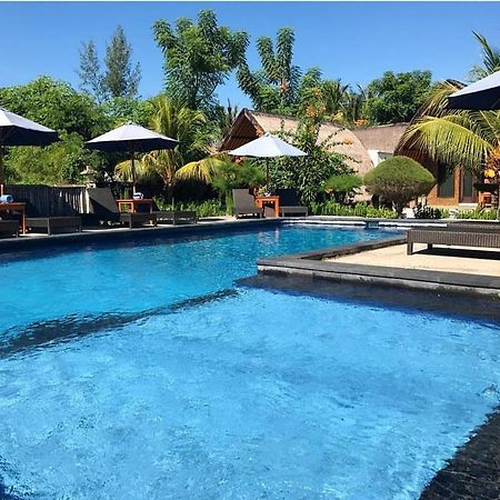 Sandy Beach Bungalows Gili Air Bagian luar foto