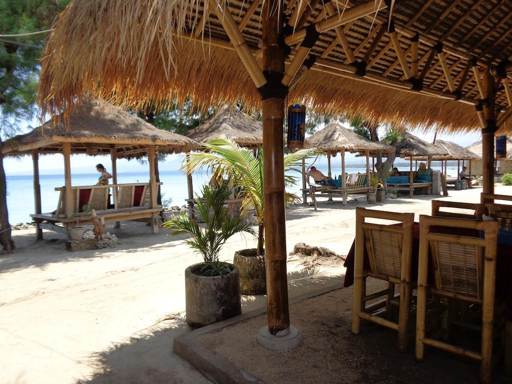 Sandy Beach Bungalows Gili Air Bagian luar foto