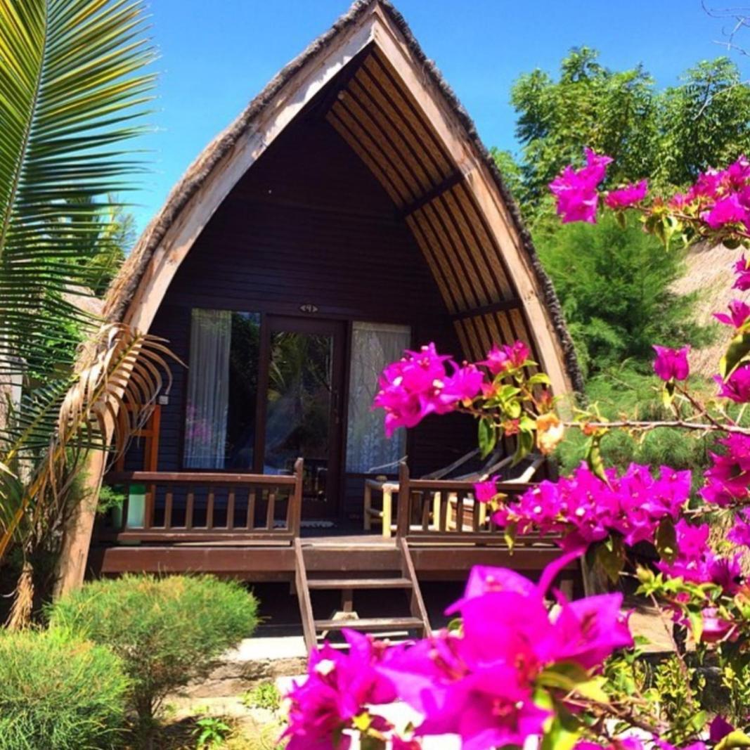 Sandy Beach Bungalows Gili Air Bagian luar foto