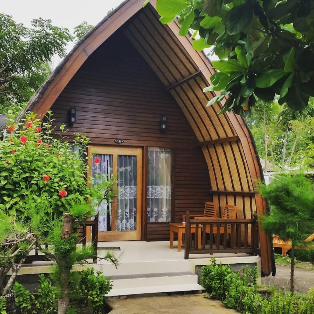 Sandy Beach Bungalows Gili Air Bagian luar foto